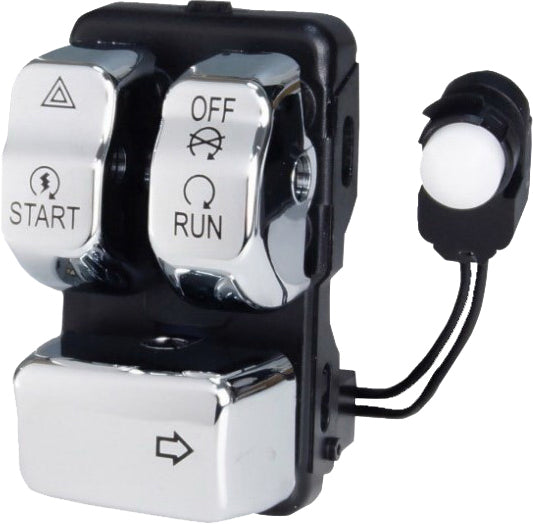 CANBUS SWITCH CONTROL MODULE CHROME RIGHT 370411 image 1