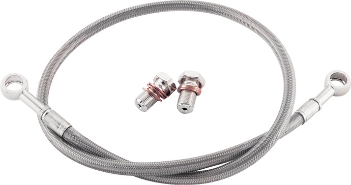 BRAKE LINE REAR SILVER YAMAHA FK003D705R image 1