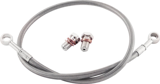 BRAKE LINE REAR SILVER YAMAHA FK003D705R image 1
