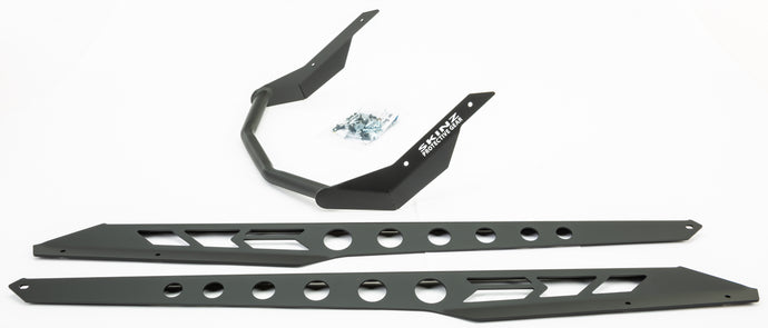 BUMPER REAR S-D GEN 4 165 TRACK FLAT BLACK SDRB465-FBK image 1