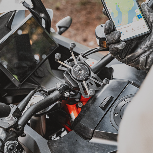 X-GRIP VIBE-SAFE L PHONE MOUNT WITH SMALL TOUGH-CLAW RAM-HOL-UN10-462-400 image 3