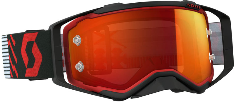 Load image into Gallery viewer, PROSPECT GOGGLE RED/BLACK W/ORANGE CHROME LENS 262589-1018280 image 1
