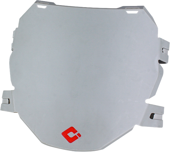 DOWNHILL/E BIKE NUMBER PLATE GRAPHITE D70DP-G image 1