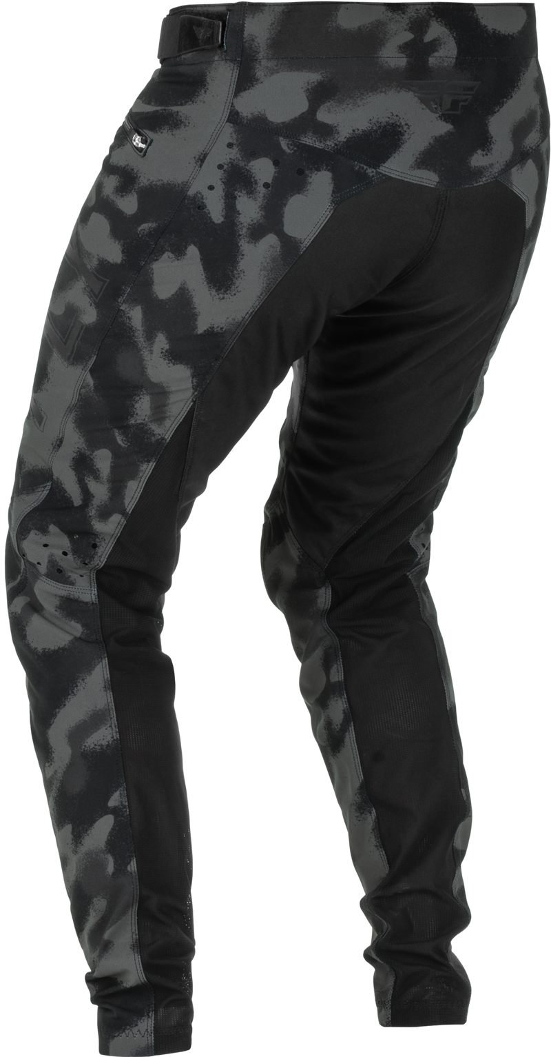 Load image into Gallery viewer, YOUTH RADIUM S.E. TACTIC BIKE PANTS BLACK/GREY CAMO SZ 24 375-04424 image 2
