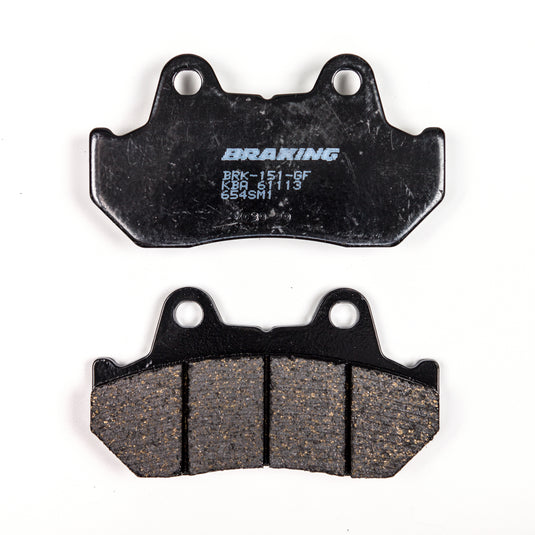 BRAKE PAD SET SEMI-METALLIC 654SM1 image 1