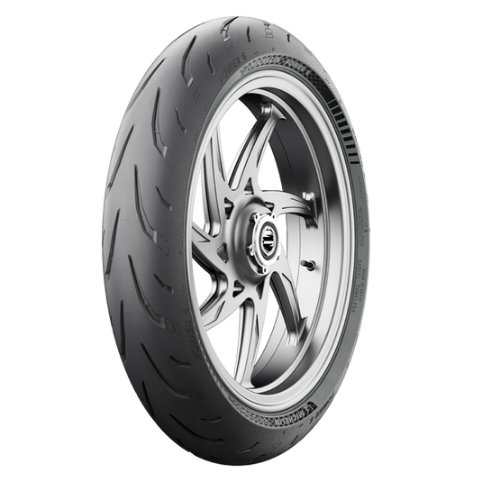 TIRE POWER 6 FRONT 120/70ZR17 (58W) RADIAL TL 82063 image 1