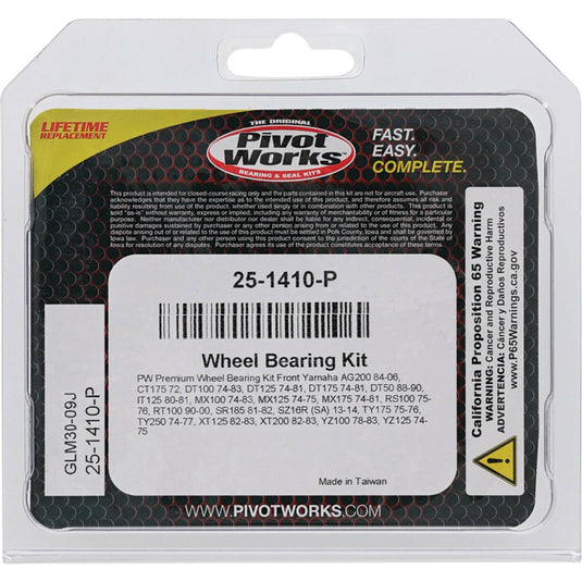 WHEEL BEARING KIT PREMIUM 25-1410-P image 4