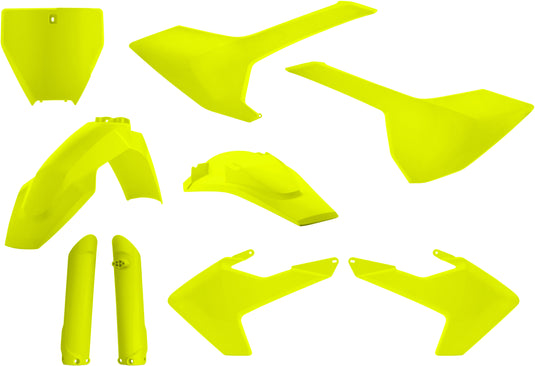 FULL PLASTIC KIT FLUORESCENT YELLOW 2462604310 image 1