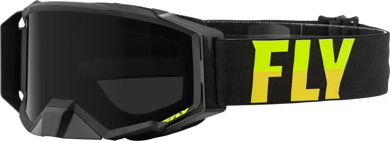 Load image into Gallery viewer, ZONE PRO W/C GOGGLE BLK/HI-VIS W/DARK SMOKE HYDRO LENS 37-51873 image 1
