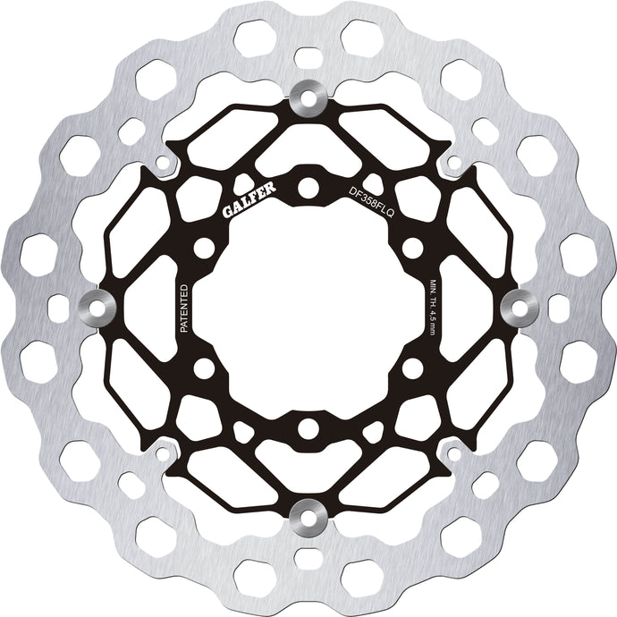 BRAKE ROTOR CUBIQ FLOATING FRONT DF358FLQ image 1