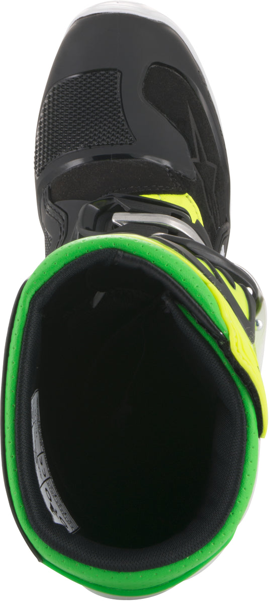 TECH 7S PRODIGY BOOTS BLACK/WHITE/YELLOW SZ 07 2015017-1025-7 image 7