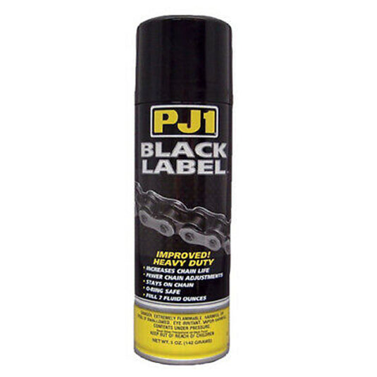 PJ1 HEAVY DUTY BLACK LABEL CHAIN LUBE, 13OZ.