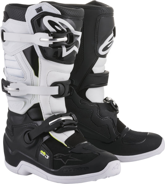 TECH 3 STELLA BOOTS BLACK/WHITE SZ 08 2013218-12-8 image 1