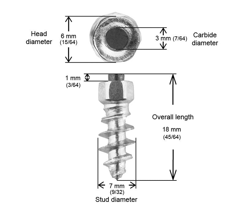 Load image into Gallery viewer, 18MM STANDARD SCREW STUDS QTY 200 ST-18200 image 2
