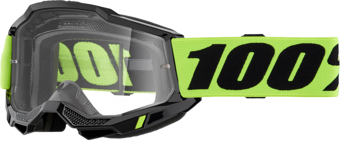 ACCURI 2 GOGGLE NEON YELLOW CLEAR LENS 50013-00040 image 1