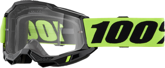 ACCURI 2 GOGGLE NEON YELLOW CLEAR LENS 50013-00040 image 1
