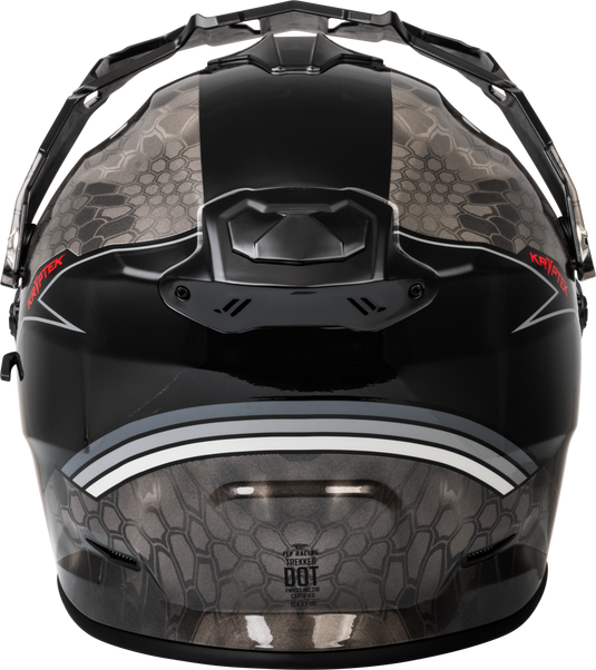 TREKKER KRYPTEK CONCEAL HELMET BLACK/GREY/WHITE SM 73-7027S image 2