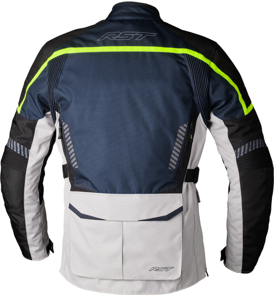 MAVERICK EVO CE JACKET NAVY/SILVER TEXTILE LG 103198NVY-44 image 2