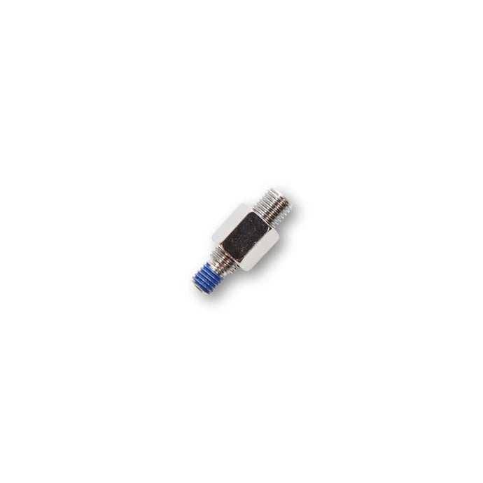 MIRROR ADAPTER EACH CHROME M10X1.5 TO M8X1.25 RGHT THREAD 304-048 image 1