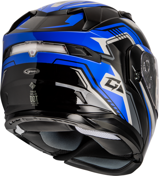 MD-01S TRANSISTOR SNOW HELMET BLUE/BLACK SM M20139434 image 4