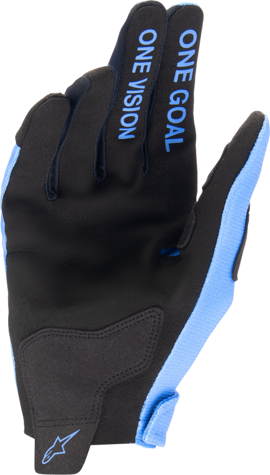 YOUTH RADAR GLOVES LIGHT BLUE/BLACK SM 3541824-7056-S image 2