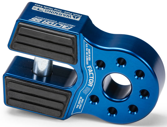 FLATLINK XTV WINCH SHACKLE BLUE 00070-02 image 1