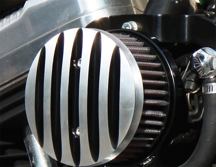 BOSSLEY AIR CLEANER POLISHED FINS BSL022B image 1