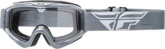 2018 FOCUS GOGGLE GREY W/CLEAR LENS 37-4006 image 1