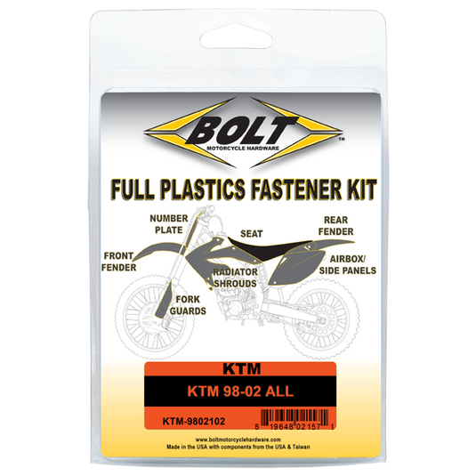 BODY WORK FASTENER KIT - KTM