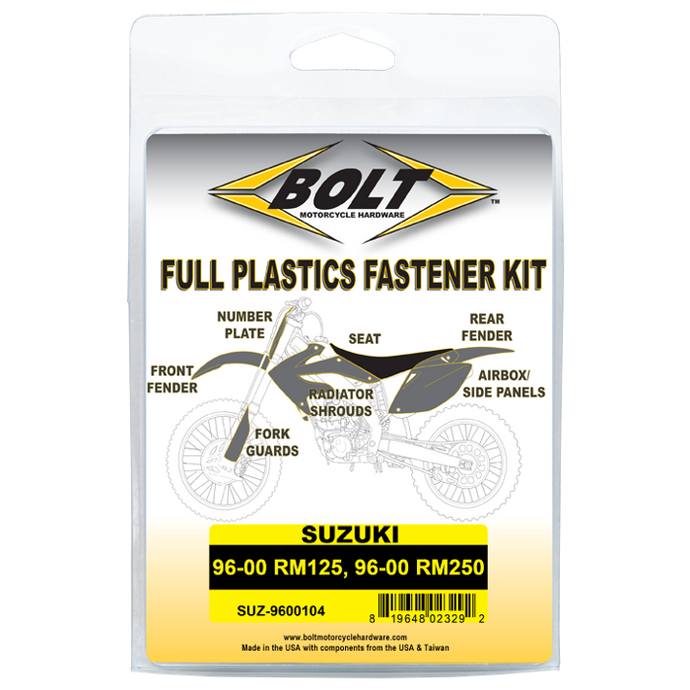 BODY WORK FASTENER KIT - SUZ