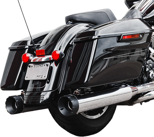 MONARCH MUFFLER CHROME TOURING `95-16 10-1057 image 2