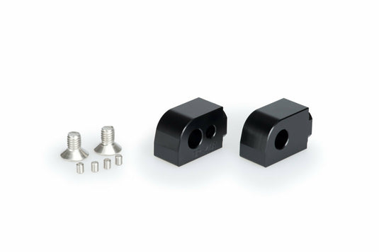 FOOTPEG ADAPTOR PASSENGER BLACK SUZ 20520N image 1