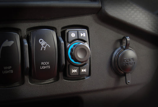 BLUETOOTH ROCKER SWITCH WITH AUX-INPUT 200-WP-MRB2R image 2