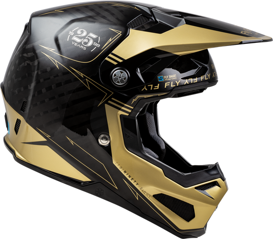 FORMULA S CARBON LEGACY HELMET BLACK/GOLD XS 73-4446XS image 4