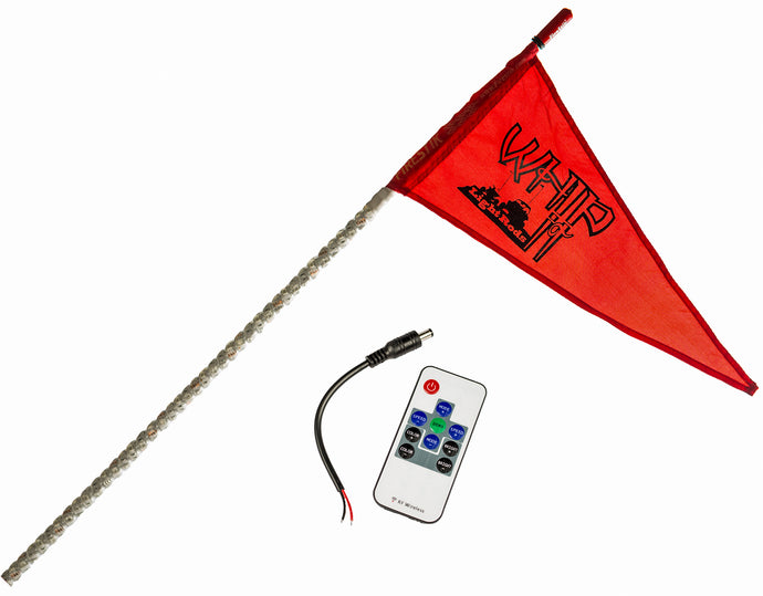 WHITE 3FT LED FLAG 36-2130 image 1