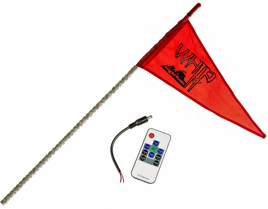 WHITE 3FT LED FLAG 36-2130 image 1
