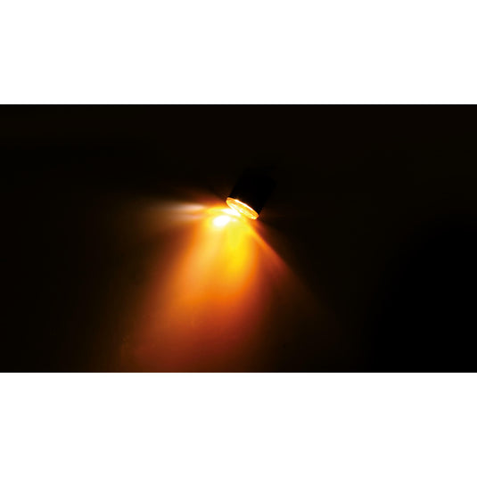 PROTON TURN SIGNAL / DRL PAIR SMOKED LENS BLACK 204-532 image 2