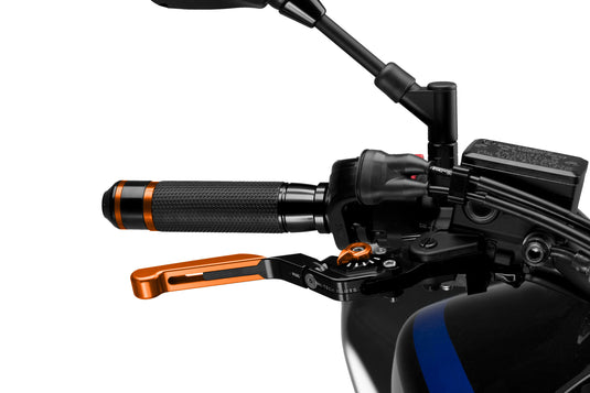 LEVER BRAKE EXTENDABLE/FOLDABLE ORANGE 14TNT image 2