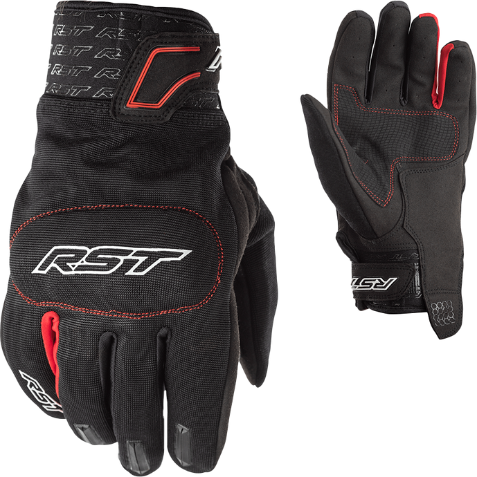 RIDER CE GLOVE BLACK/RED MD 102100RED-09 image 1