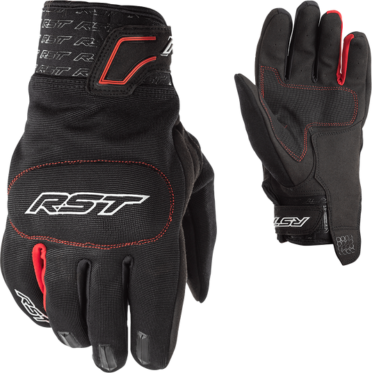 RIDER CE GLOVE BLACK/RED MD 102100RED-09 image 1