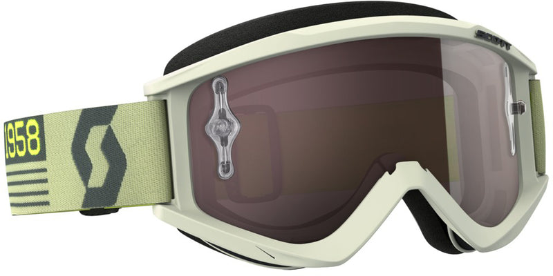 Load image into Gallery viewer, RECOIL XI GOGGLE BEIGE/BROWN W/SILVER CHROME LENS 262596-1074269 image 1
