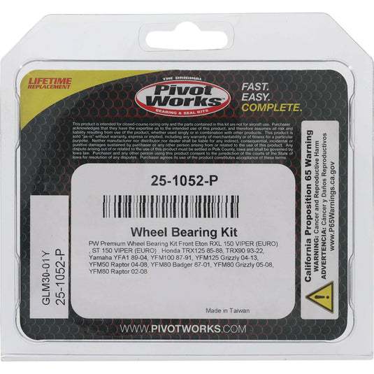 WHEEL BEARING KIT PREMIUM 25-1211-P image 4