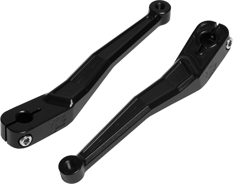 Load image into Gallery viewer, HEEL/TOE SHIFTER LEVERS BLACK PAIR KFA-03 image 2

