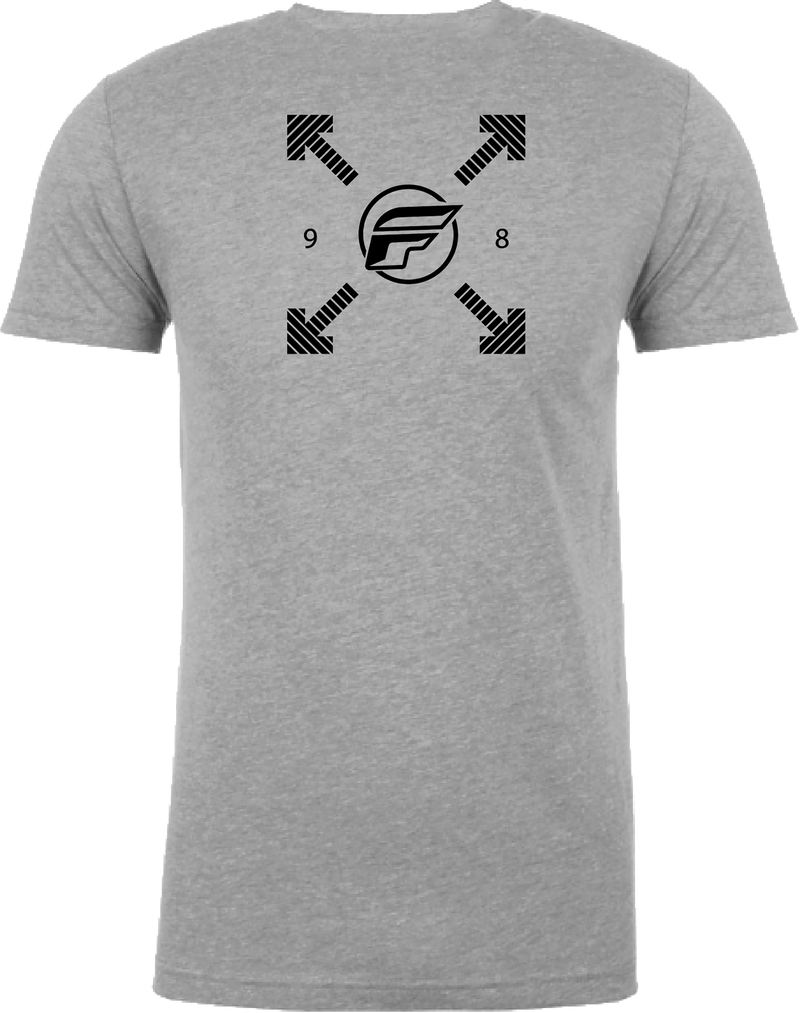 Load image into Gallery viewer, FLY LOST TEE DARK GREY HEATHER XL 354-0323X image 2

