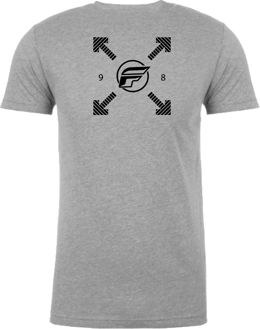 FLY LOST TEE DARK GREY HEATHER XL 354-0323X image 2