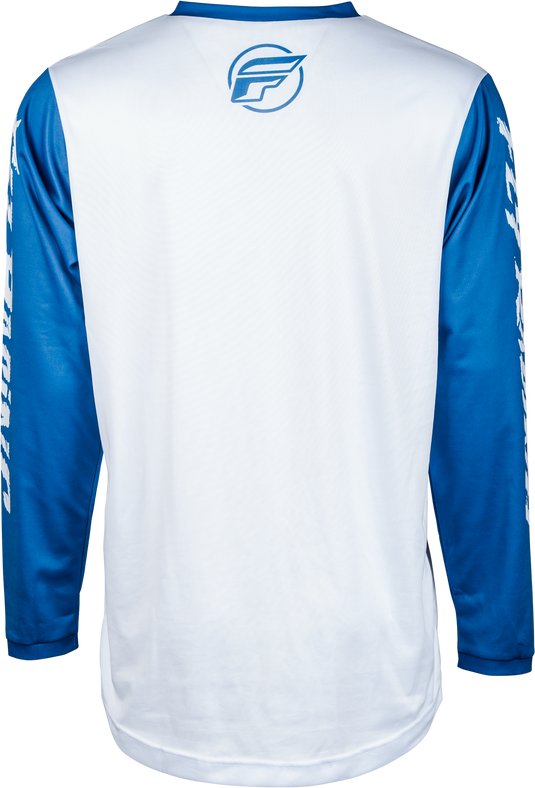 YOUTH F-16 JERSEY TRUE BLUE/WHITE YS 377-223YS image 2