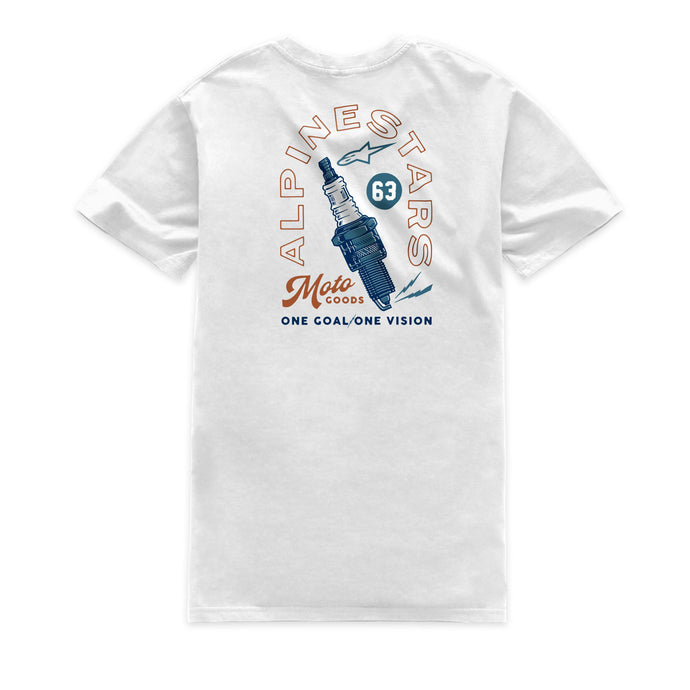 SPARKY CSF TEE WHITE LG 1214-73146-20-L image 1