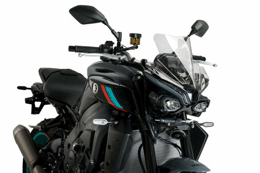 WINDSCREEN NAKED NEW GEN SPORT CLEAR YAM 21361W image 1