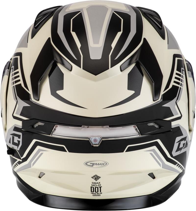 Load image into Gallery viewer, MD-01S TRANSISTOR SNOW HELMET WHITE/GREY/BLACK LG M201391326 image 2
