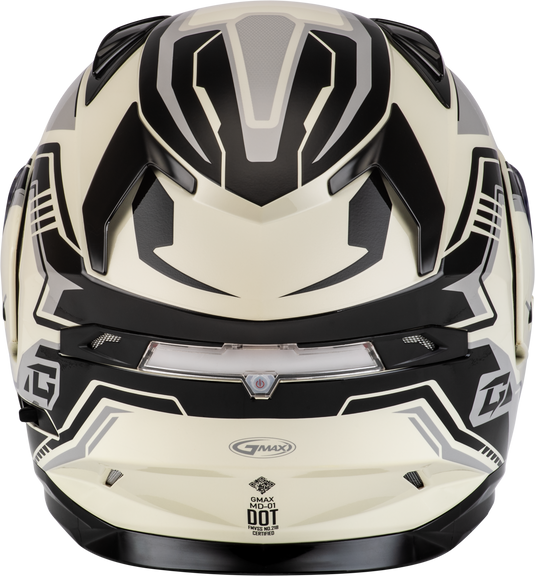 MD-01S TRANSISTOR SNOW HELMET WHITE/GREY/BLACK XL M201391327 image 2
